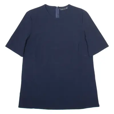 ZARA Womens Blouse Blue S