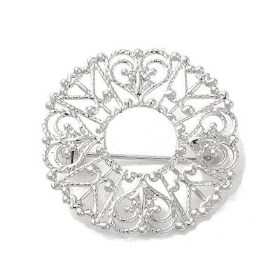 Rack Plating Brass Brooches