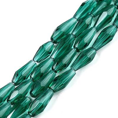 Transparent Glass Beads Strands