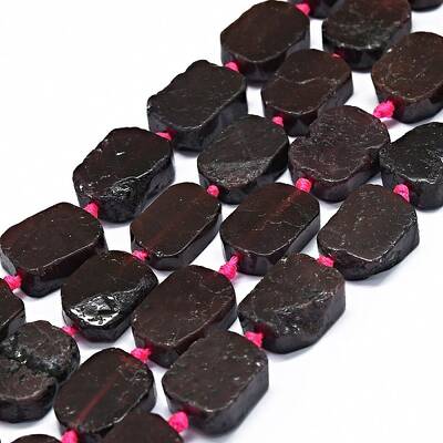 Natural Garnet Beads Strands