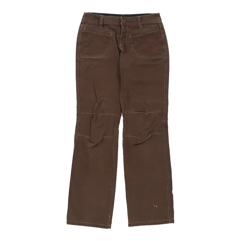 Kuhl Trousers - 28W UK 6 Brown Cotton