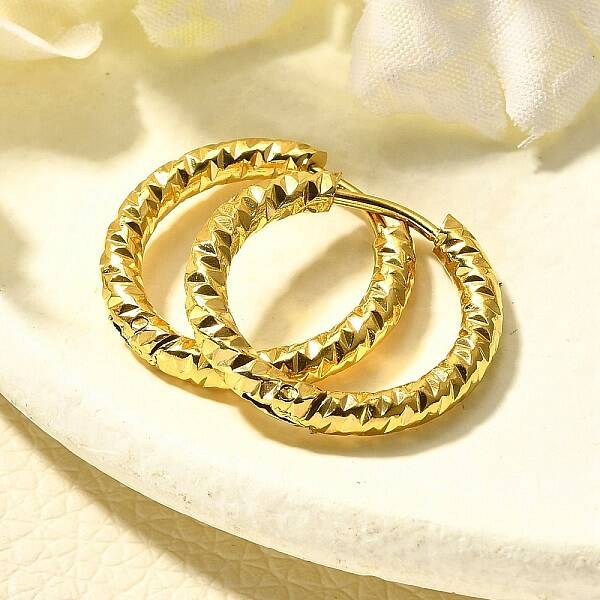 304 Stainless Steel Hoop Earrings for Women