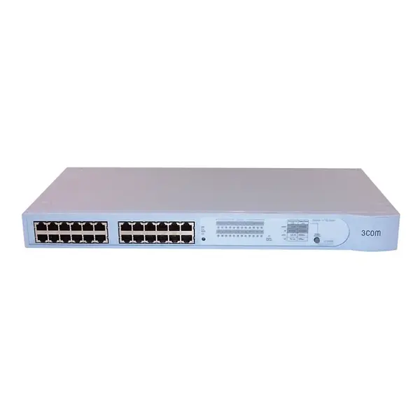 3Com 3C16465BUS | SuperStack III Baseline 24 x RJ-45 Ports 10/100Base-TX Layer 2 Unmanaged Rack-mountable Fast Ethernet Netwo...