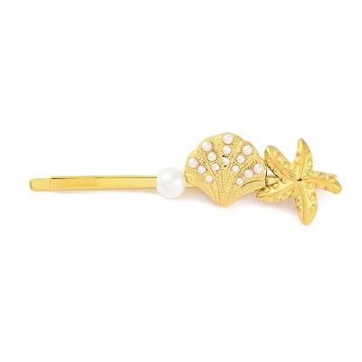 Starfish & Shell Shape 304 Stainless Steel Hair Bobby Pins