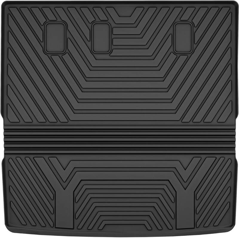 YITAMOTOR® Cargo Trunk Liner Compatible with 2023-2025 Honda Pilot, Cargo Mat with Backrest Mat Behind 3rd Row Back Seat Pro...