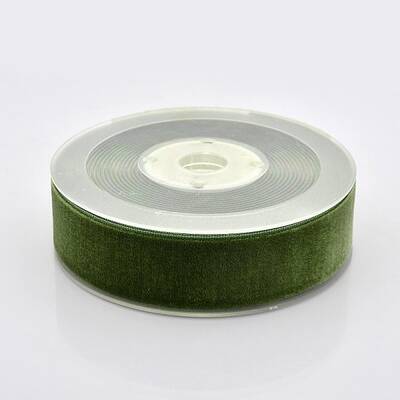 Polyester Velvet Ribbon for Gift Packing and Festival Decoration