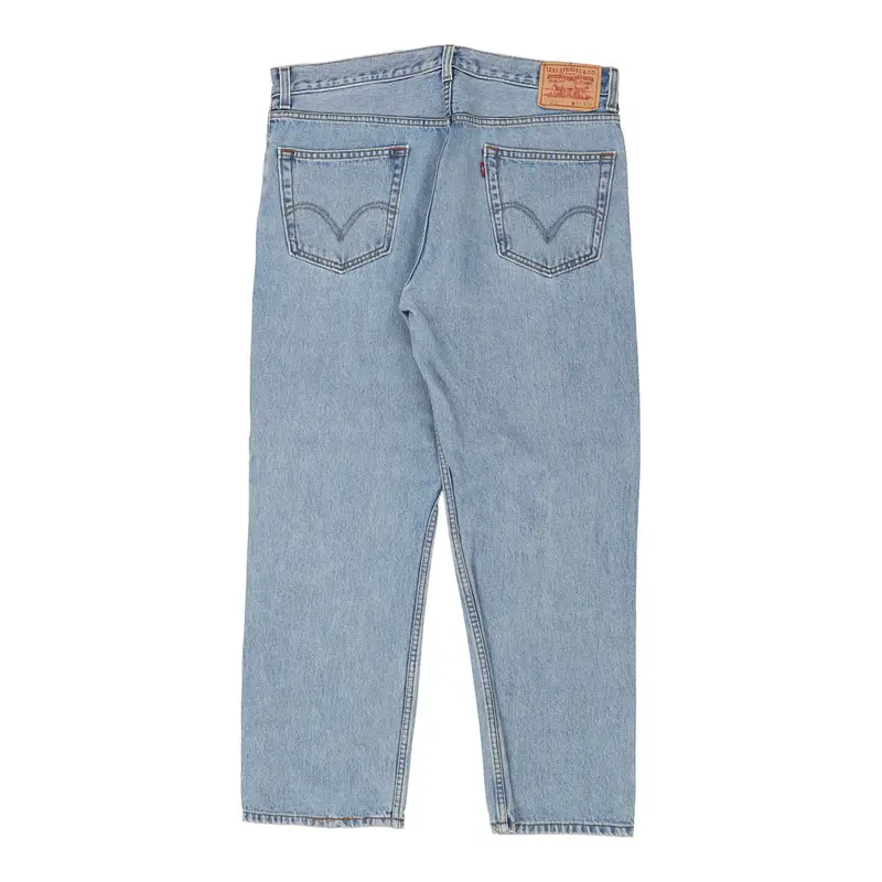505 Levis Jeans - 36W 29L Blue Cotton