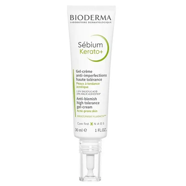 Bioderma Sébium Kerato+ Gel-Cream Anti-Imperfections High Tolerance - 30ml