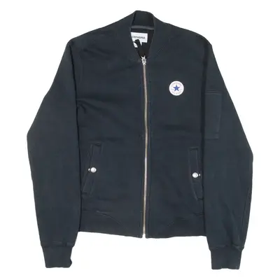 CONVERSE Womens Bomber Jacket Blue M