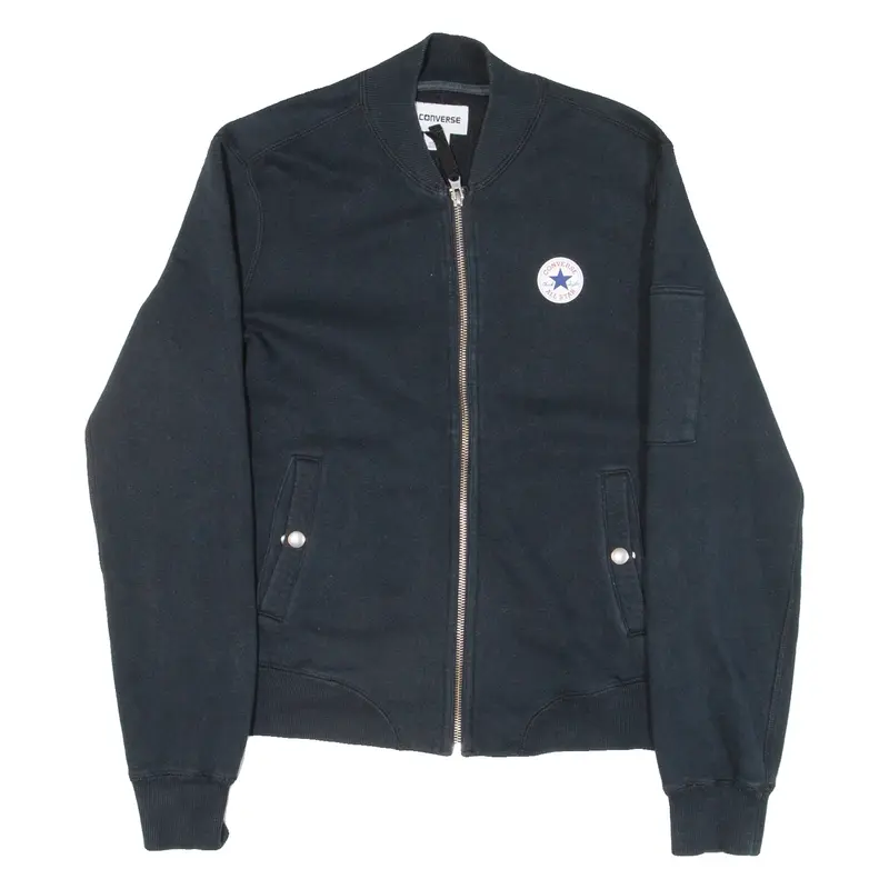 CONVERSE Womens Bomber Jacket Blue M