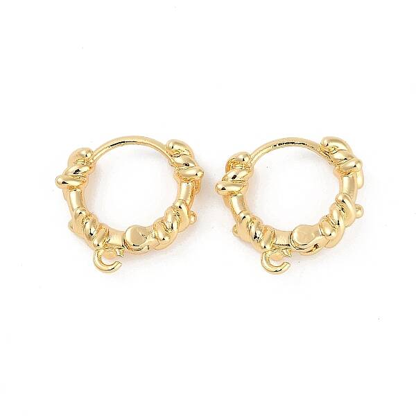 Brass Hoop Earring Findings
