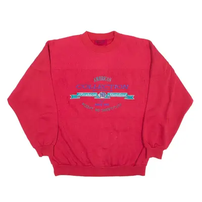 I.O.U American Collection Sweatshirt Red Mens L