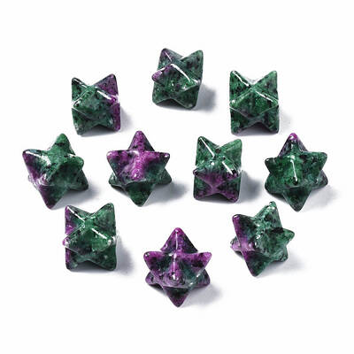 Natural Ruby in Zoisite Beads