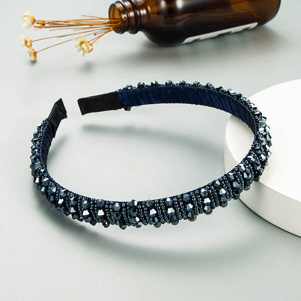 Bling Bling Glass Beaded Hairband