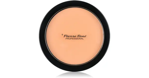 Pierre René Face compact powder with mirror and applicator color 03 Transparent 8 g
