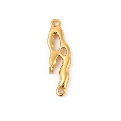 925 Sterling Silver Irregular Shaped Chandelier Component Links