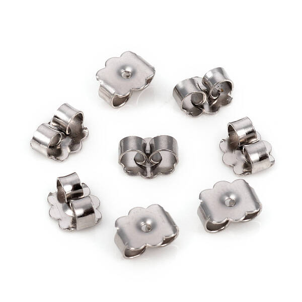 Non-Tarnish 304 Stainless Steel Ear Nuts