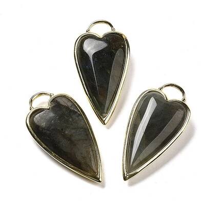 Natural Labradorite Pendants