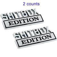 3D Car Badge Decal Sticker, Car Decorative Stickers, Car Exterior Accessories Compatible with Cars Trucks Motorcycles SUVs