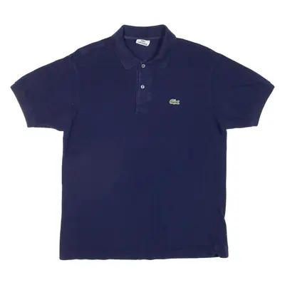 LACOSTE Mens Polo Shirt Blue M