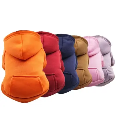 Winter Dog Hoodie with Pockets, Warm Christmas Coat, Small Dog Clothes, Gifts Suitable for Puppy, Suitable for Girls Dogs Boy...