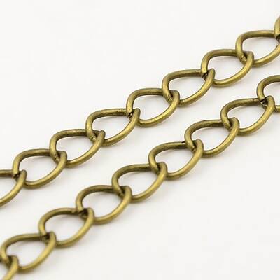 Soldered Iron Curb Chains