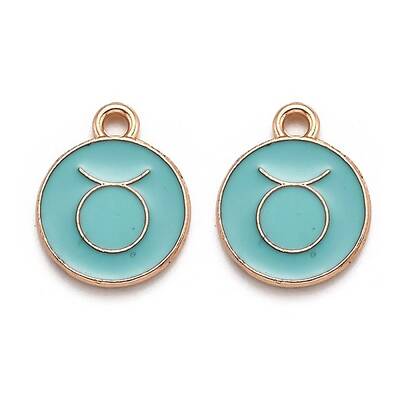 Alloy Enamel Pendants