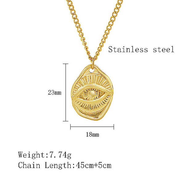 304 Stainless Steel Pendant Necklaces