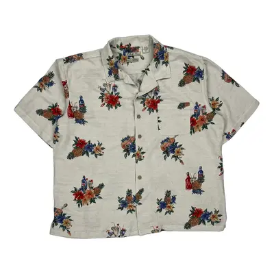 Batik Bay Hawaiian Shirt - 2XL Multicoloured Silk Blend