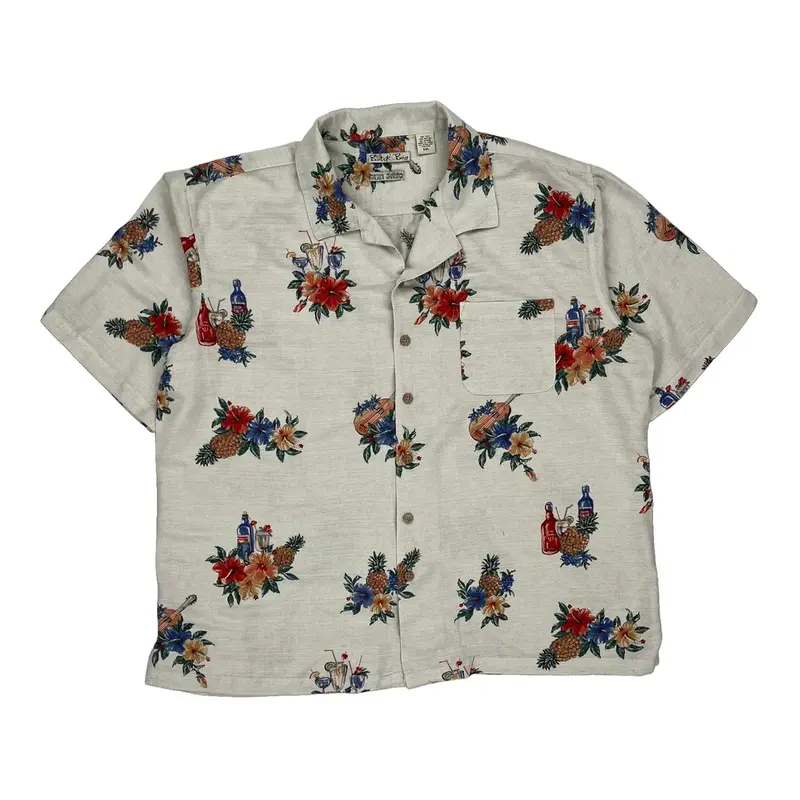 Batik Bay Hawaiian Shirt - 2XL Multicoloured Silk Blend