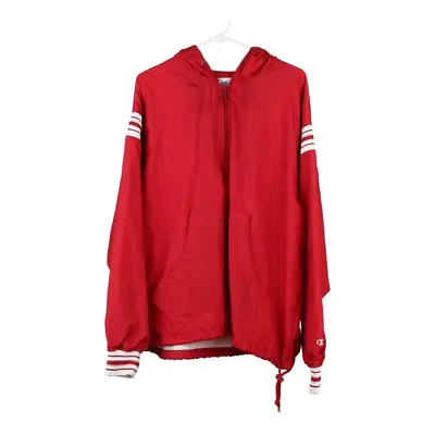 Champion Jacket - Medium Red Polyester