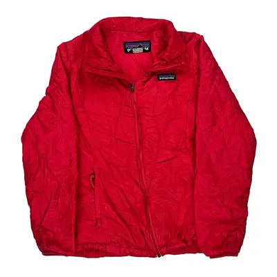 Age 10 Patagonia Jacket - Medium Red Polyester