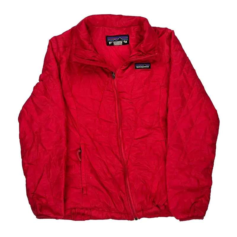 Age 10 Patagonia Jacket - Medium Red Polyester