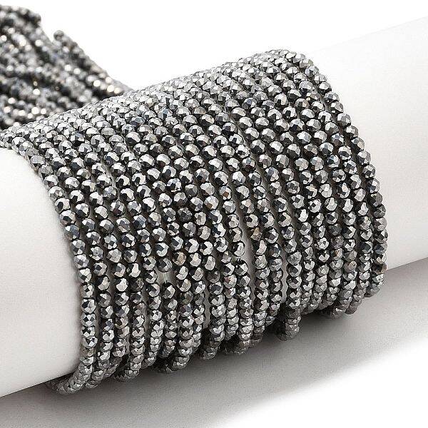 Electroplate Glass Beads Strands