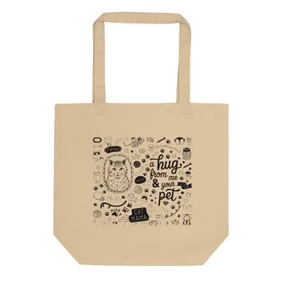 For the Pet Lover’s Heart - MEOW Eco Tote Bag by Econscious