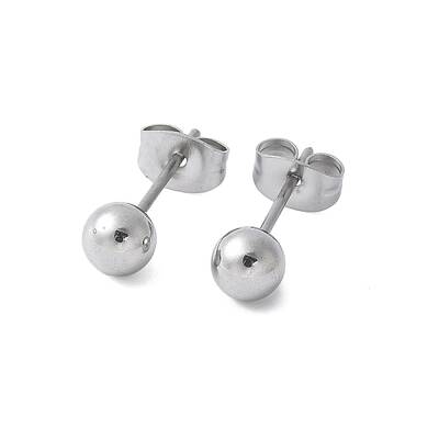 304 Stainless Steel Stud Earrings for Women