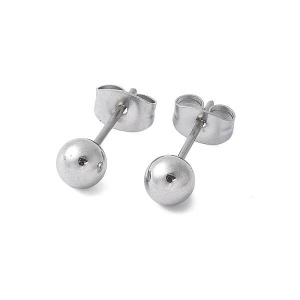 304 Stainless Steel Stud Earrings for Women
