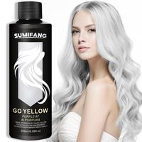 Silver Semi-permanent Dyeing Shampoo, Hair Dyeing Fast Dyeing, Lasting and Non-fading Hair Colors, Sweet Smell, for Up To 80%...