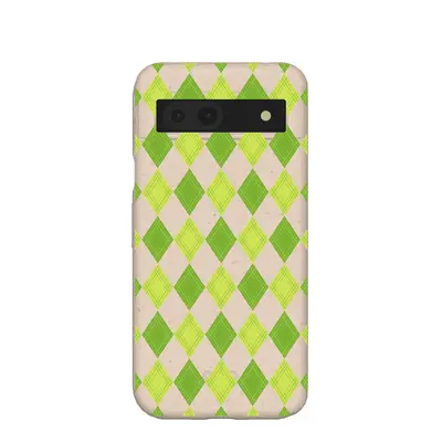 Seashell Argyle Google Pixel 8a Case