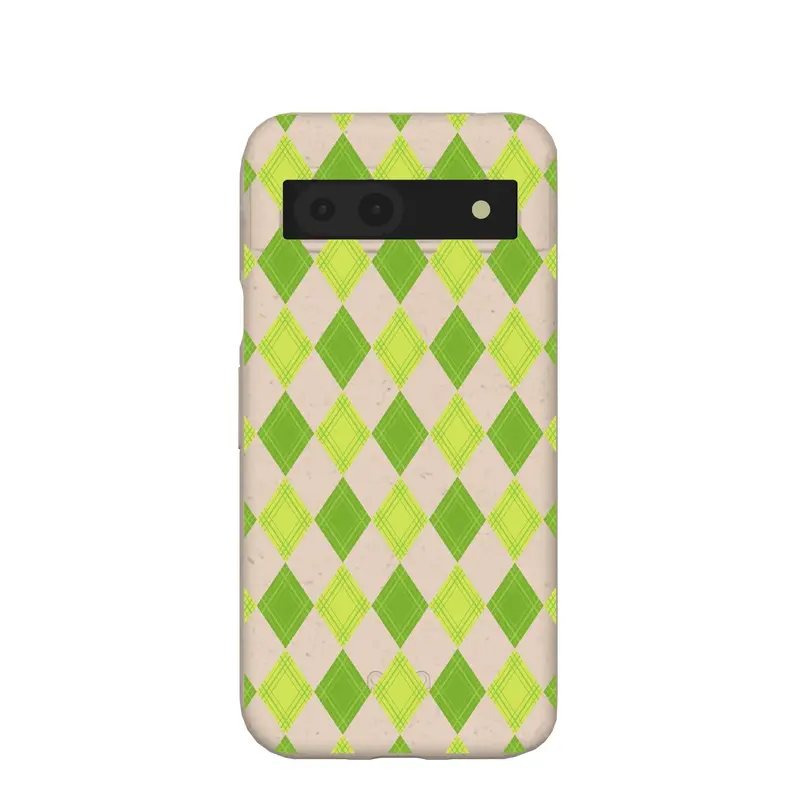 Seashell Argyle Google Pixel 8a Case