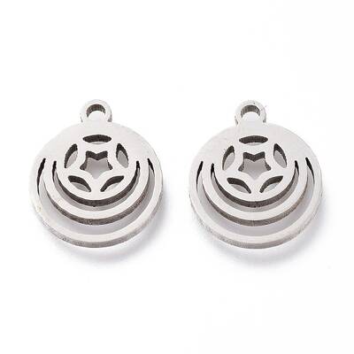 Non-Tarnish 304 Stainless Steel Charms