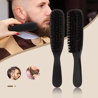 Beard Brush Set, 1 Count Hair Styling Brush, Heatless Styling Tool for Men, Professional Hair Care Tool for Home & Salon Use