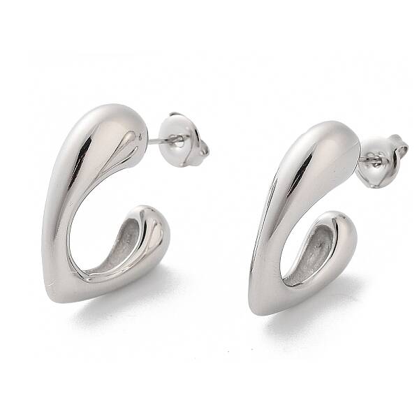 Non-Tarnish 304 Stainless Steel Stud Earrings