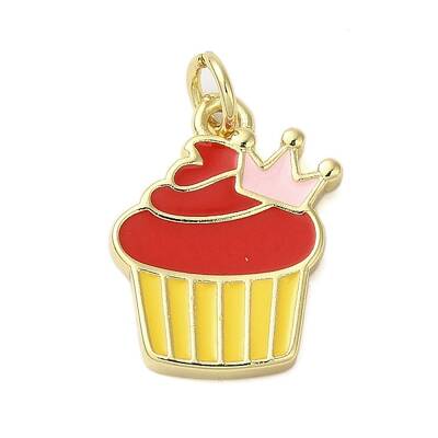 Rack Plating Brass Enamel Pendants