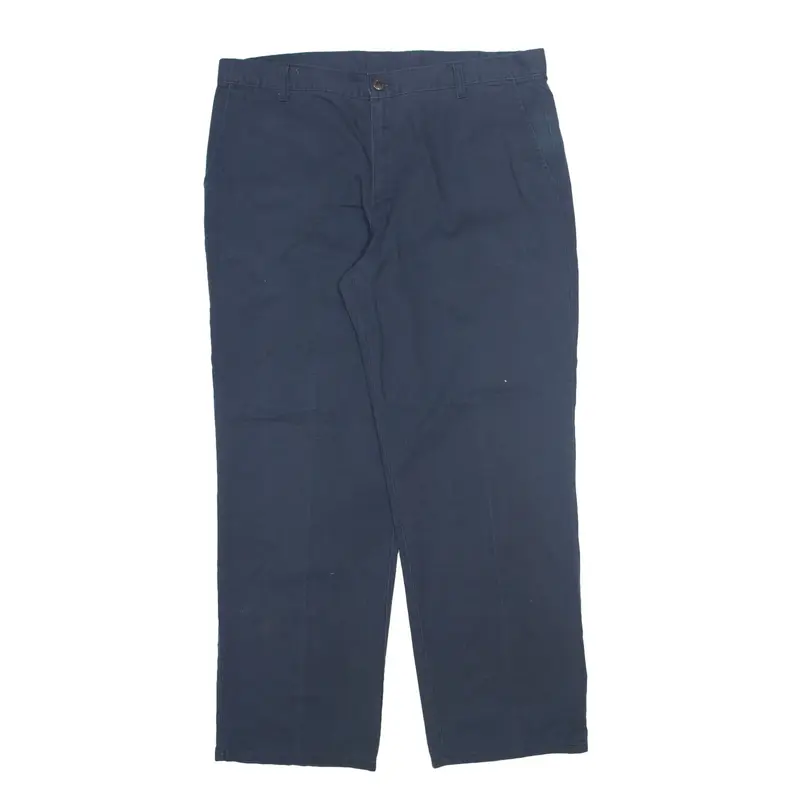 DICKIES Workwear Trousers Blue Regular Straight Mens W38 L32