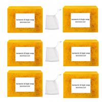 Lemon Turmeric & Kojic Acid Soap Bar, Face &Body Wash, Dark Spot Reducer, Daily SkinCleanser Sets for Acne-prone Skin, Moistu...