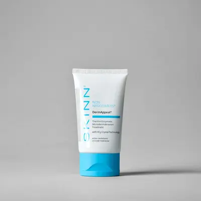 SKINN Cosmetics DermAppeal Microdermabrasion BeautyTreatment w/ V5 Crystal Technology Facial Exfoliate Tube - Powerful Microd...