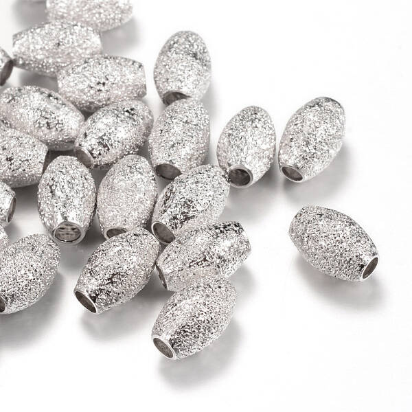 Brass Textured Beads