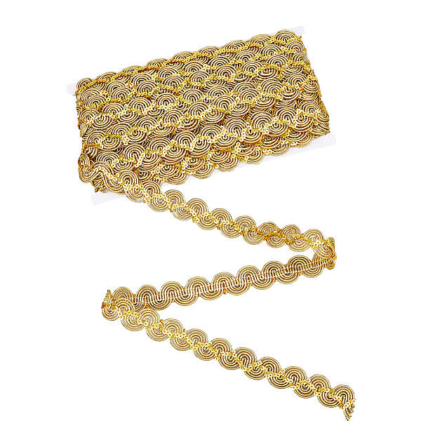 15 Yards Sparkle Polyester Lace Ribbon