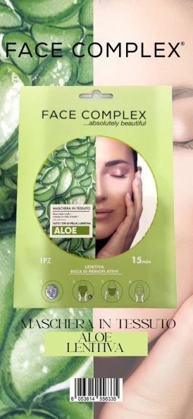 Face complex Aloe Fabric Mask 28Gr